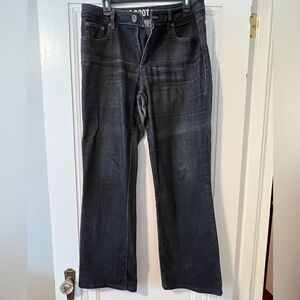 DKNY soho boot cut dark rinse jeans